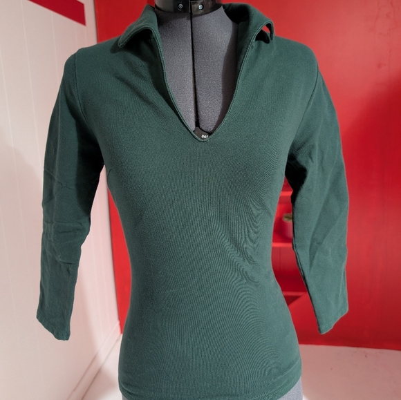 Vixen Top green Vixen by Micheline Pitt - Picture 1 of 2